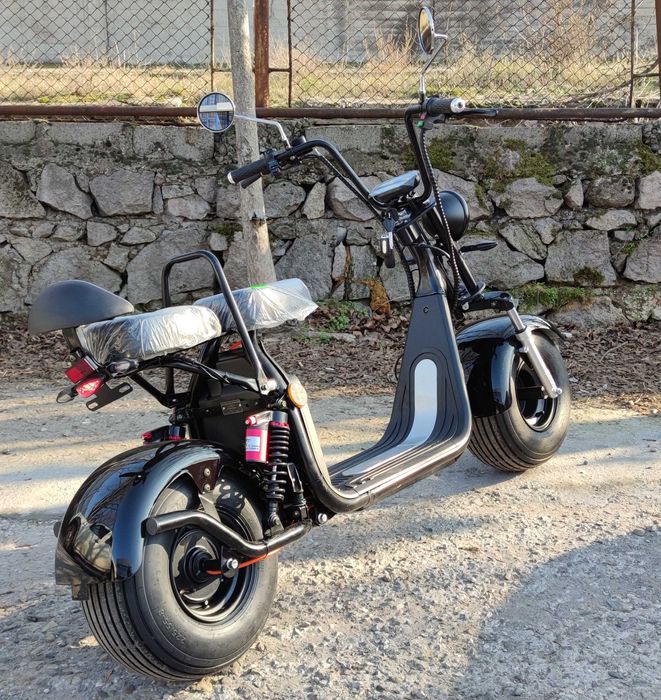Електрически скутер Чопър EcoWay Big City Harley HR2-2 2000W
