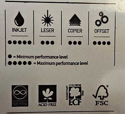 Копирна хартия картон А4 160 грама 50 листа пакет цвят сив