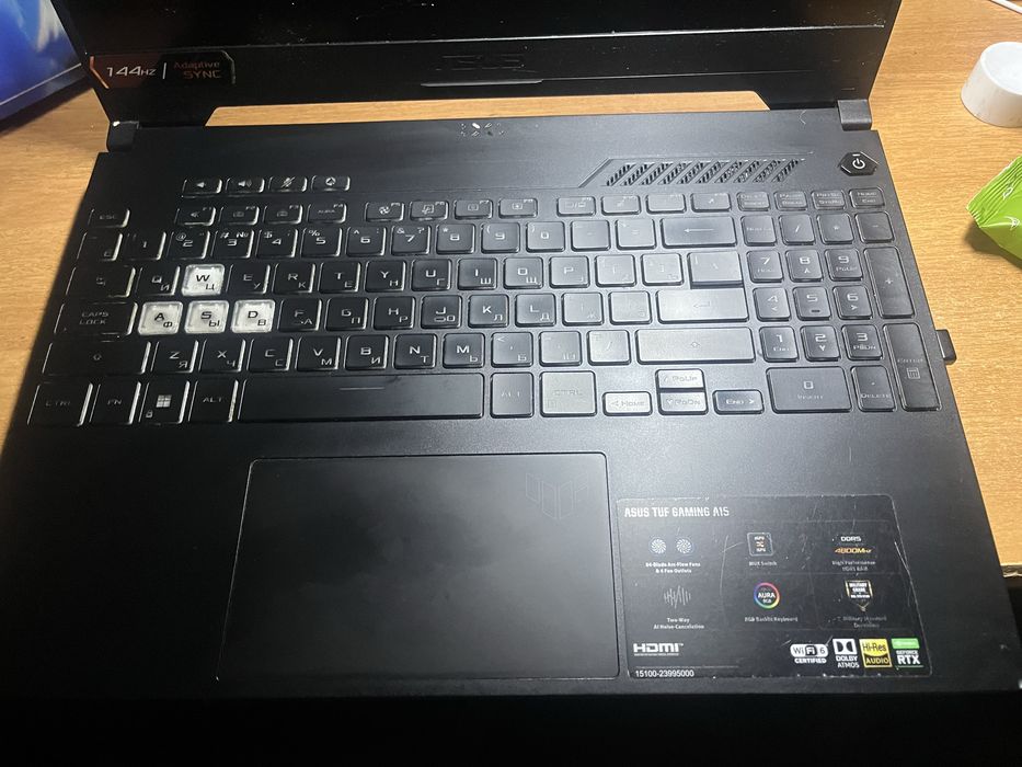 ASUS tuf gaming a15 FA507RM