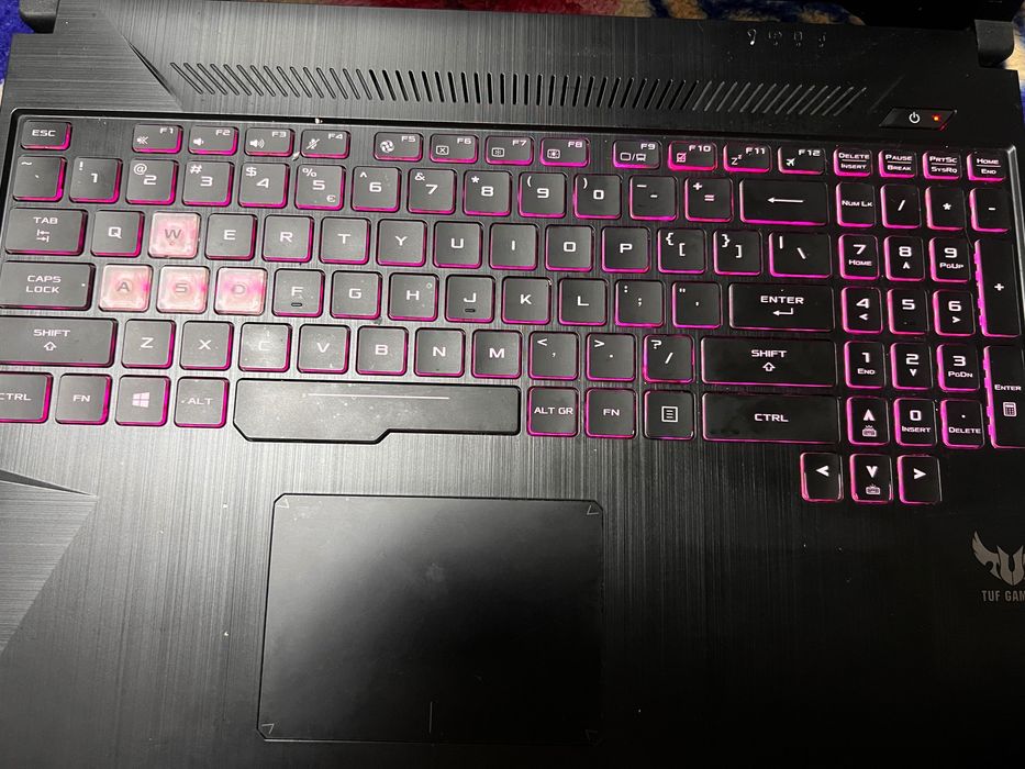 Asus tuf gaming Fx505d 32 gb RAM , 2tb ssd nvme,