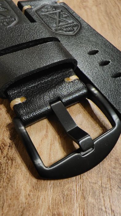 Каишка за часовник 24 mm, естествена кожа, чисто нова