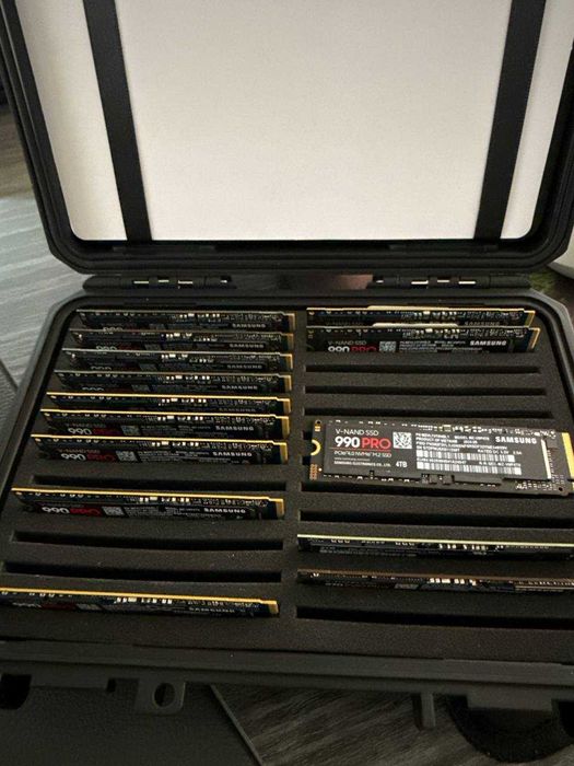 SSD Samsung 990 PRO / 980 PRO / 970 EVO Plus — 500GB, 1TB, 2TB, 4TB