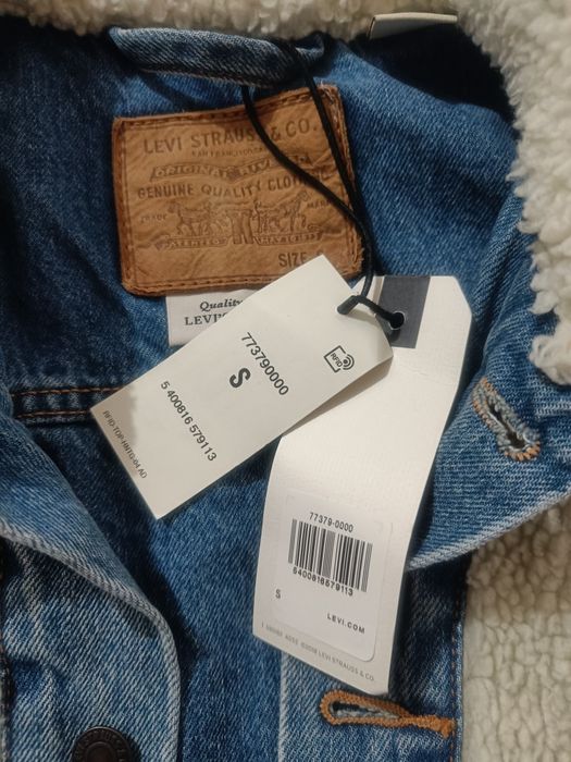 НОВО Мъжко яке Levi's Sherpa Panel Trucker Jacket