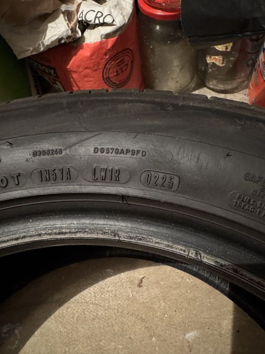 Anvelope vară Dunlop 235/55 R17 DOT 2025 – aproape noi – PREȚ MIC