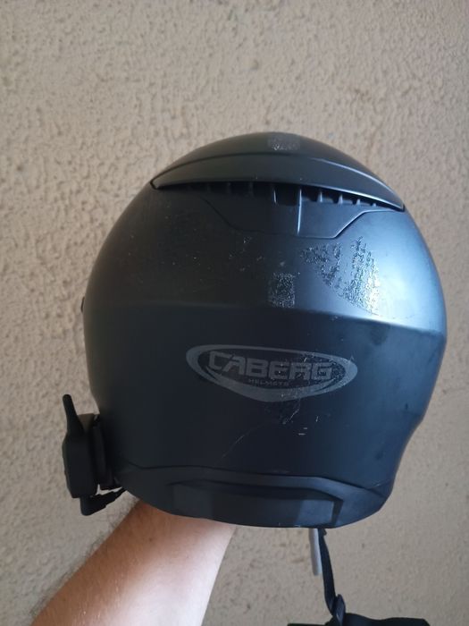 Cască moto Caberg Stunt, Mărimea M, Intercom Ejeas V6 Pro.