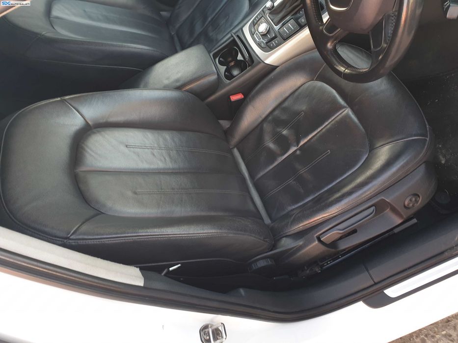 Interior Piele Scaune Stanga Dreapta Fata cu Incalzire si Bancheta Spate cu Spatar Rabatabil Audi A6 C7 Break Avant NFL Non Facelift 2011 - 2014 [K0869]