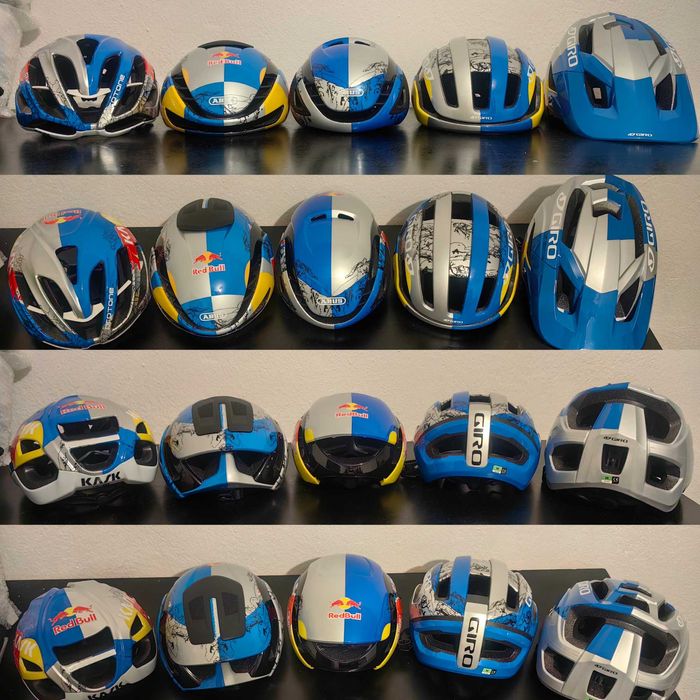 Redbull Casca  Ciclism Bike Abus Giro Kask