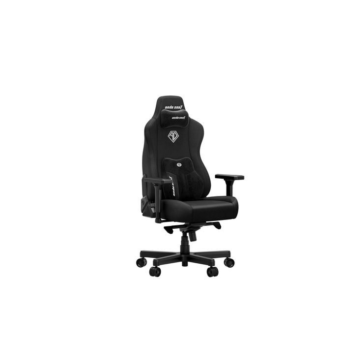 } Кресло AndaSeat Kaiser 3E льняная ткань чёрное