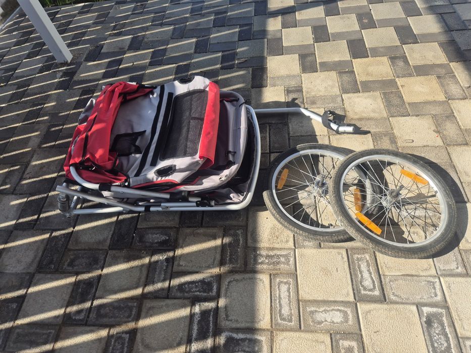 Cărucior remorca bicicleta