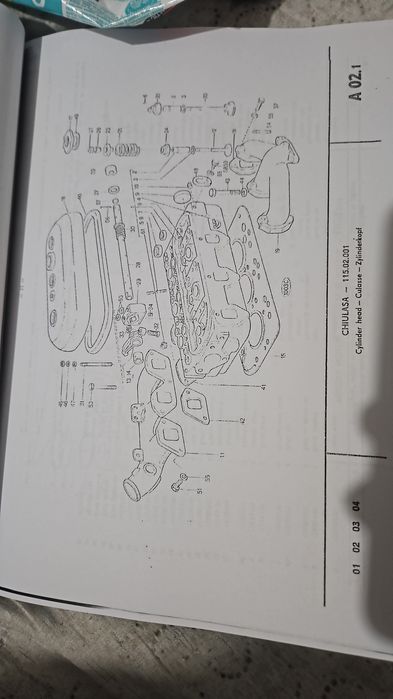 Carte /Catalogul  Pieselor de Schimb U 445