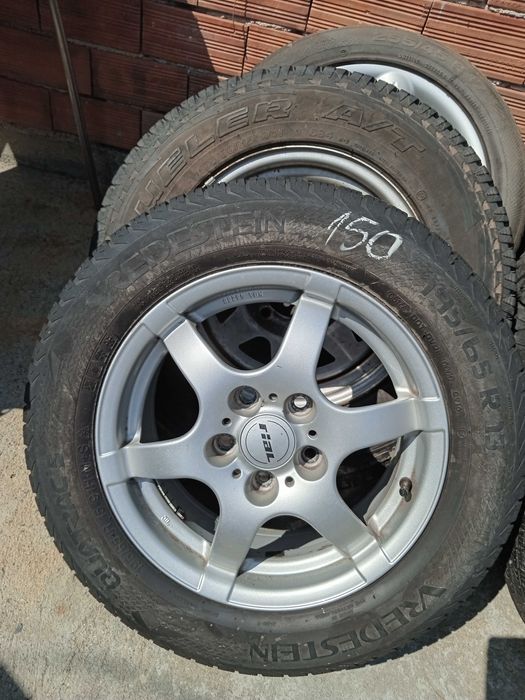 Лети джанти 15цола 5х112  гуми  195/65/15