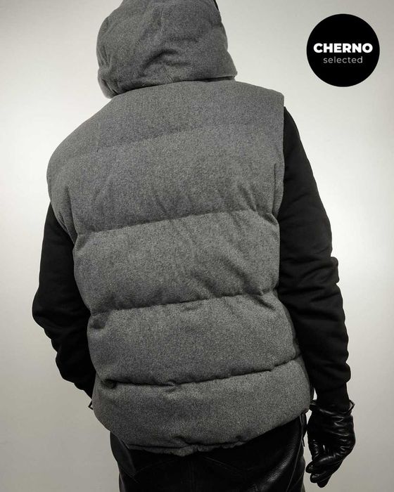 Мъжки пухен елек с качулка MANGO Hooded Puffer Vest – XXL