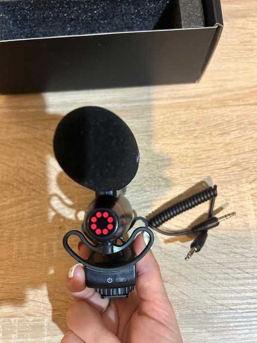 JOBY Wavo PRO DS – microfon shotgun profesional, NOU, 2 ani garanție