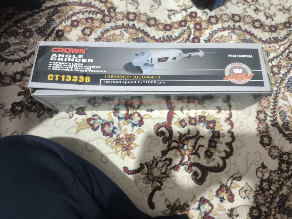 Болгарка новое 125 Crown