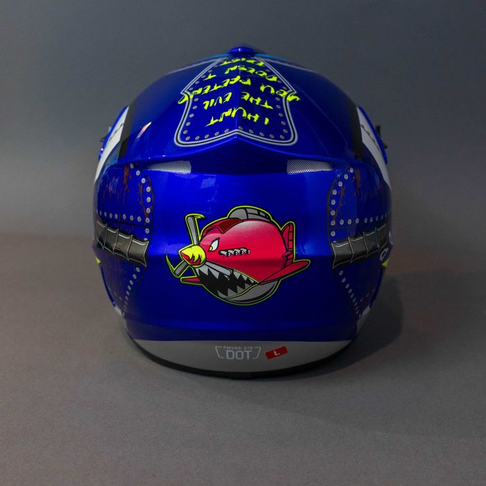 Каска с очила за ел. тротинетка , велосипед , мотокрос