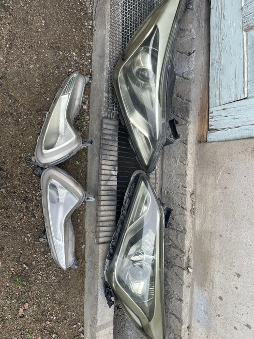 Пролам фары хундай Акцент