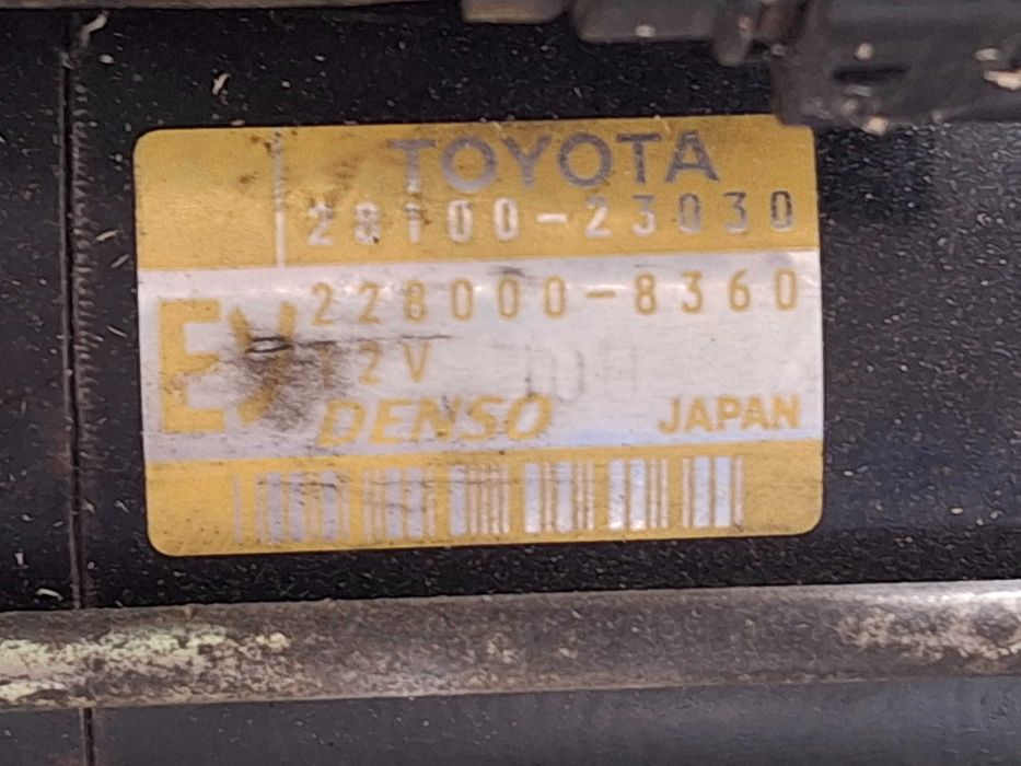 Стартер  за Тойота Ярис 1.0 1999 г. - 2004 г.