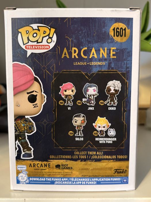 Funko Pop Arcane Vi #1601 оригинал