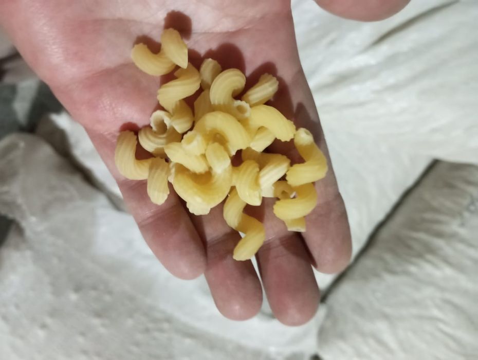 Кормовые макароны