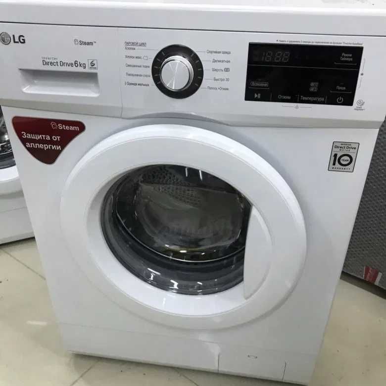 LG 6кг. F2J3NSOW с функцией пара Steam: 340 у.е. - Стиральные машины ...