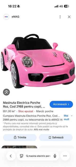 Masina electrica copii