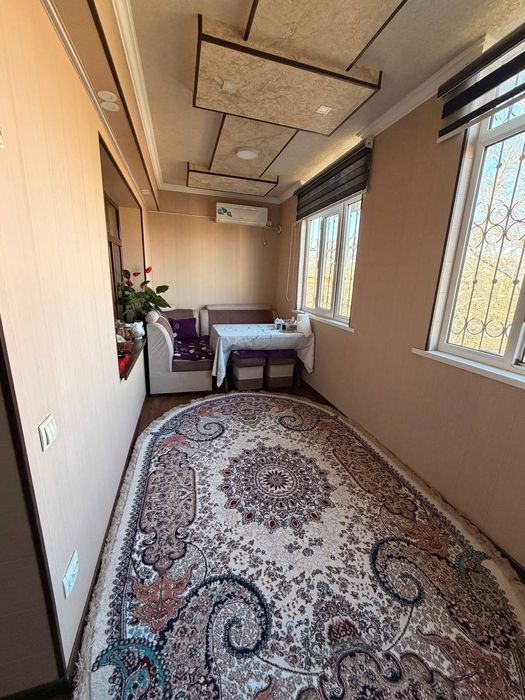 Кибрай сентирида жойлашган шинамгина 2 хонали квартира ижарага берилад