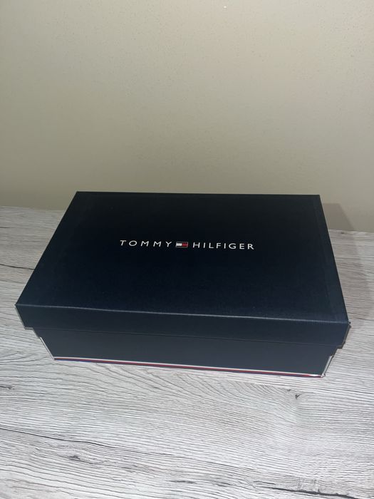 Мъжки кожени кецове Tommy Hilfiger -нови