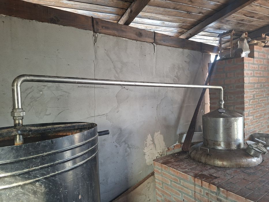 Cazan țuică de inox 350l
