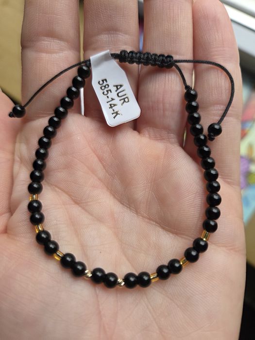 Bratara bile de aur 14k