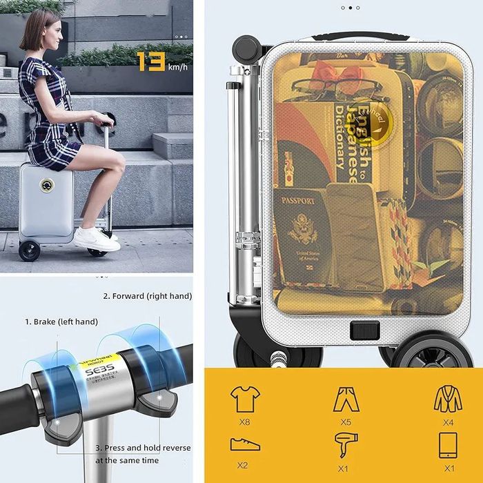 Электрический самокат-чемодан. Оригинал 100%