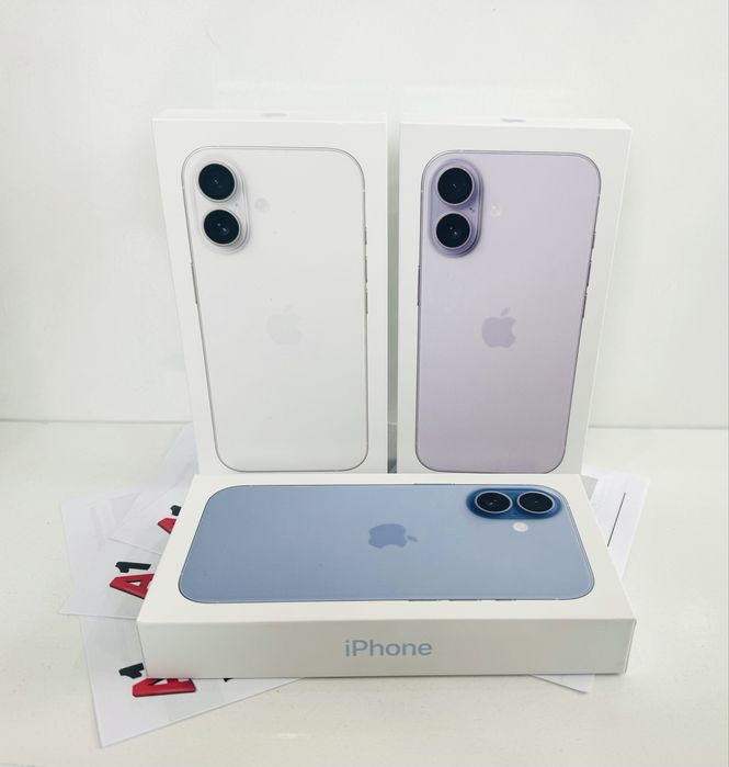 НОВ! iPhone 17 256GB White / Blue / Lavender 2г.ГАРАНЦИЯ!