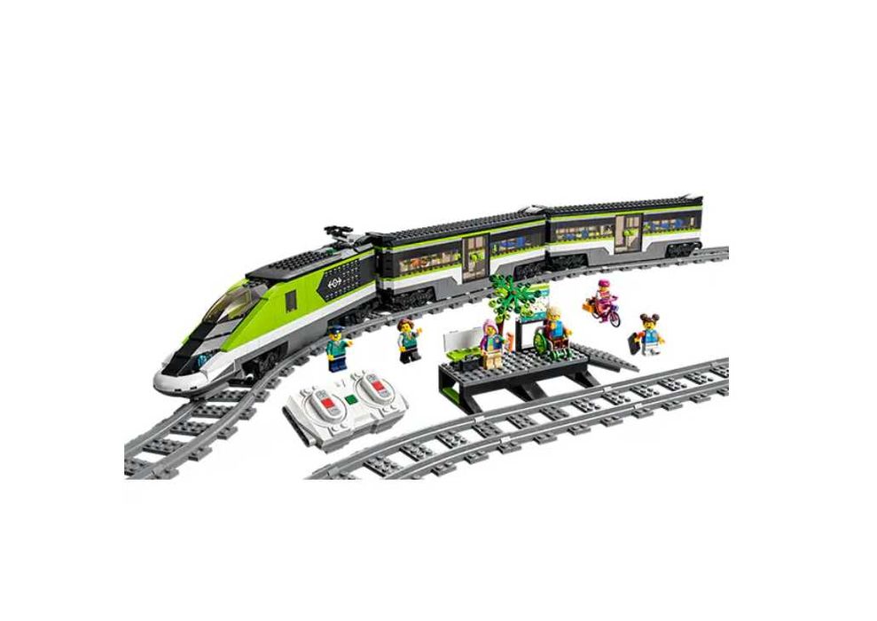 LEGO City Tren expres de pasageri 60337, 7 ani+