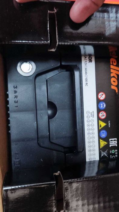 Аккумулятор Делкор 2025 оригинал для Ласетти Нексия-3 Эпика Нексия