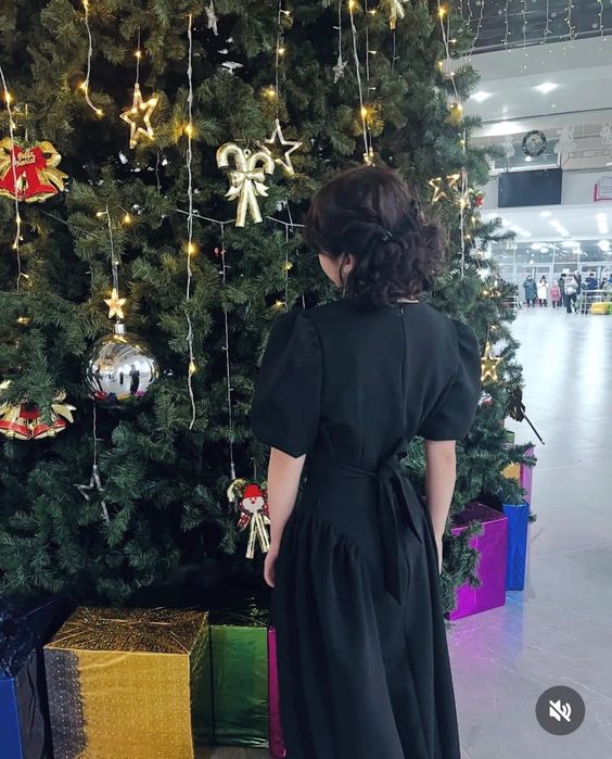 черное платье классика