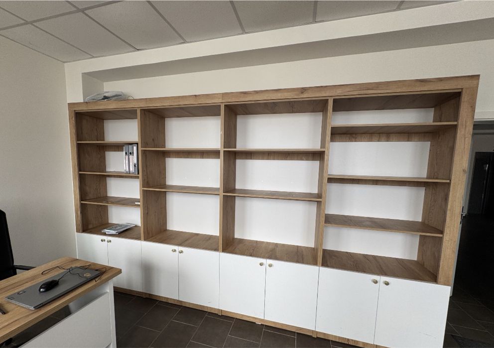 стелажи в офис, мебель в кабинет