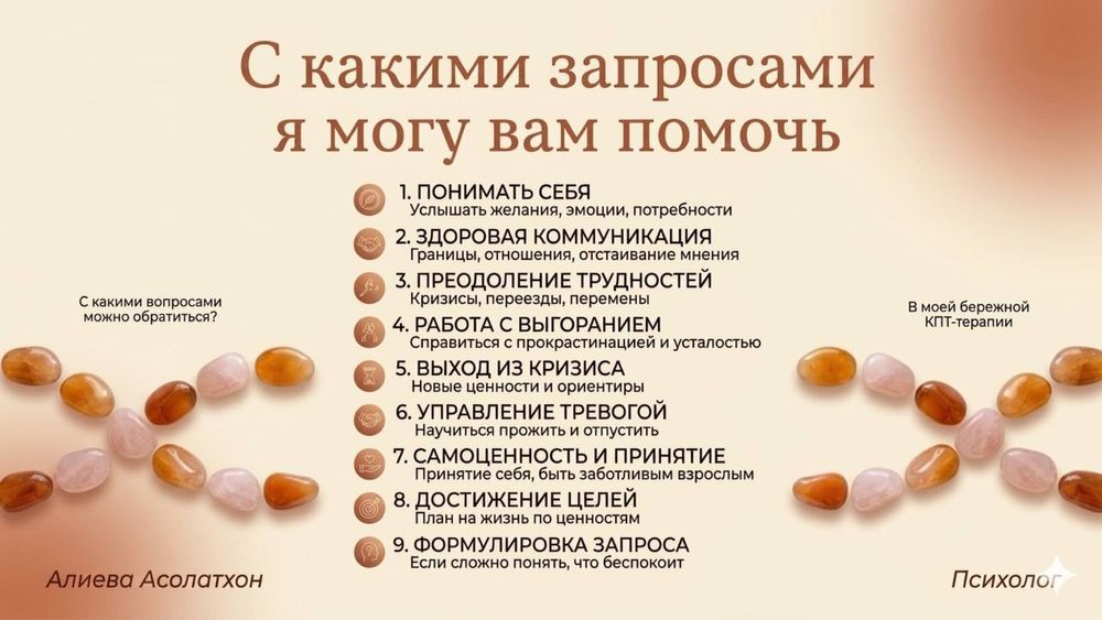 Дипломированный психолог (РУДН) | Консультации офлайн и онлайн