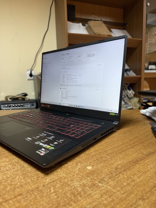 Asus Tuf 17 Ryzen 5 4050RTX