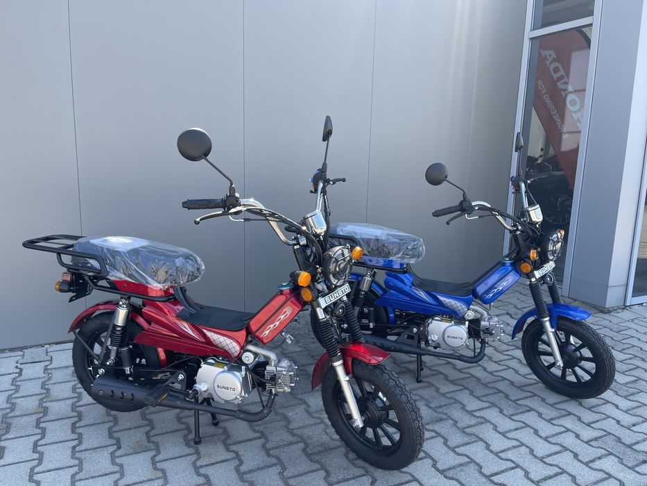 Sunsto Mini мотор 49 куб. - скутер педалетка