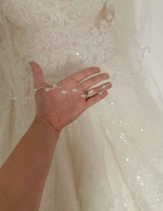 Rochie mireasă  + voal Karmas