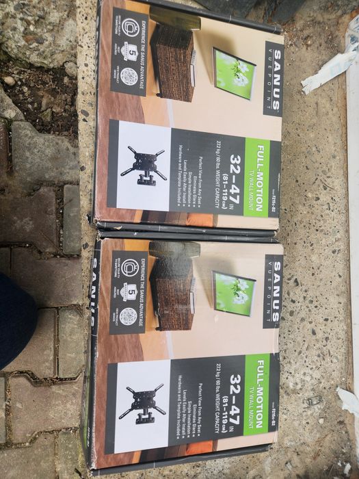 VÂND 2x Suport TV Profesional SANUS VuePoint – Full Motion (32-47 inch-81-119cm)