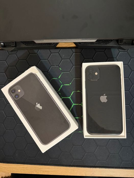 iPhone 11 64gb -Stare foarte bună|3 huse cadou