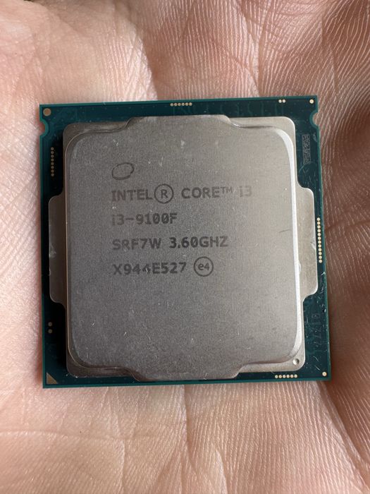Процессор intel core i3-9100f
