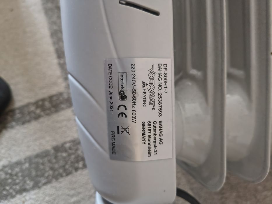 Мини маслен радиатор Voltomat