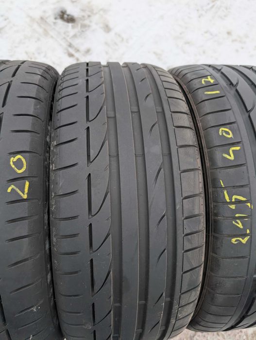 SET 4 Anvelope Vara 225/45 R17 + 245/40 R17 BRIDGESTONE Potenza S001 91W - Runflat