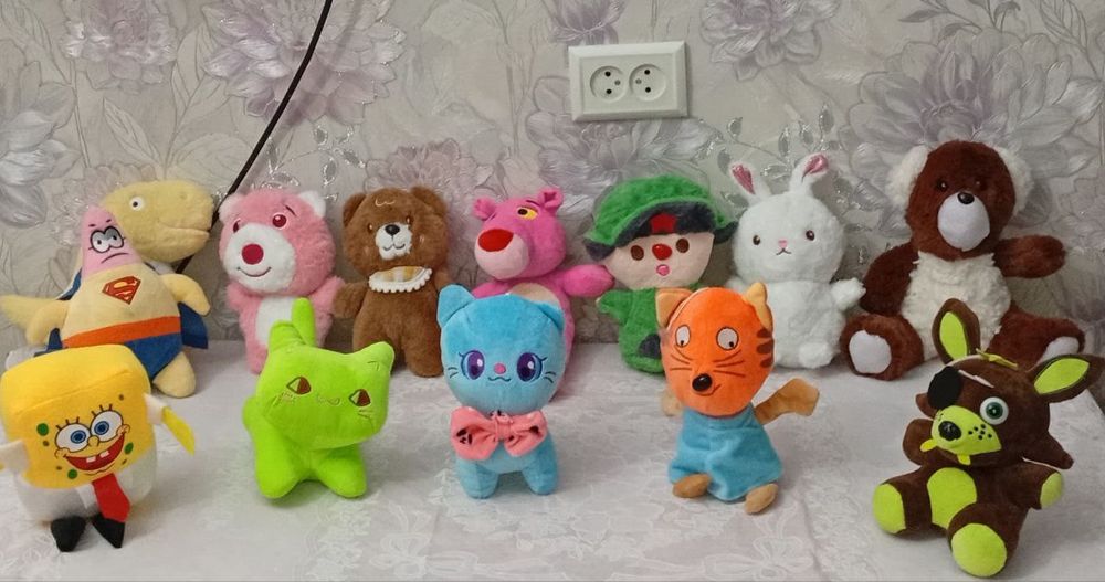 Красивые Мягкие игрушки , новые