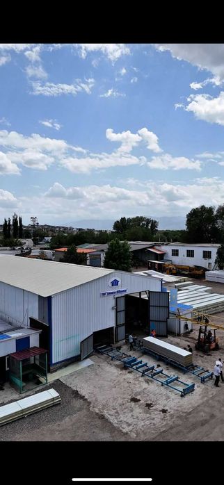 Стеновые сэндвич-панели толщина 100 мм Минплита утеплитель