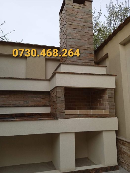 Gratare,zidite,caramida ,moderne.seminee