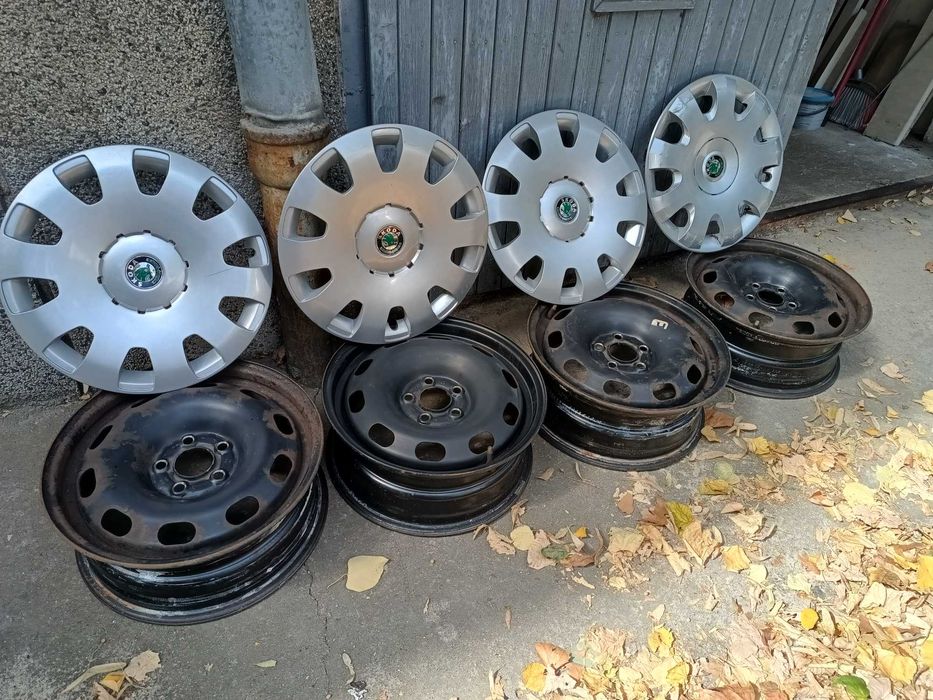 4бр. джанти 15 цола 5x100 за Skoda, VW, Audi, Seat, VAG