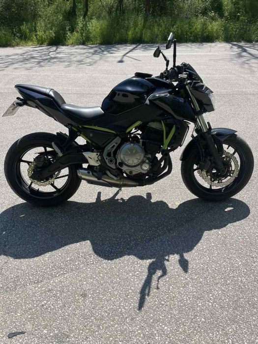 Kawazaki z650 2017г 68кс перфектен