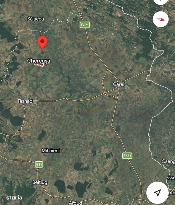 De vanzare Casa tip Duplex la 6000 Euro/10KM>Tasnad /Teren 750 MP